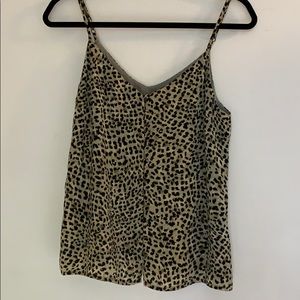 Dusty Olive Leopard Tank
